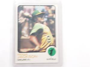 lot 63 image: Reggie Jackson 1973 Topps No. 255