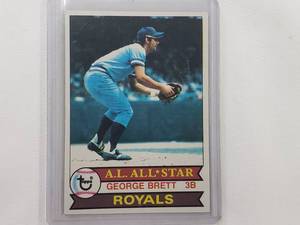 lot 67 image: George Brett A.L. All Star 1979 Topps No. 330