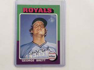 lot 79 image: George Brett 2006 Topps Rookie of the Week 12 of 25, Topps 228