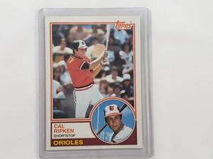 lot 99 image: Cal Ripken 1983 Topps No. 163
