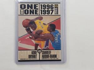 lot 119 image: Rookie One on One Kobe Bryant vs Shareef Abdur-Rahim 199697 Upper Deck No. 361