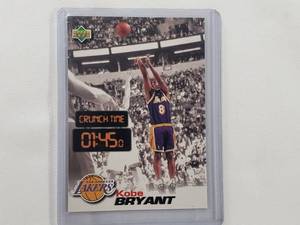 lot 121 image: Kobe Bryant 1997 Upper Deck Crunch Time No. CT2240