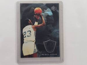 lot 125 image: Michael Jordan 1998 Upper Deck SPx Phi Beta Jordan No. J15