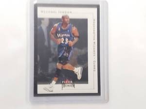 lot 126 image: Michael Jordan Fleer 01-02 Premium No. 5