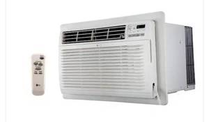 lot 32 image: LG 9,500 BTU 230-Volt Through-the-Wall Air Conditioner LT1036CER Cools 450 Sq. Ft. with ENERGY STAR and Remote