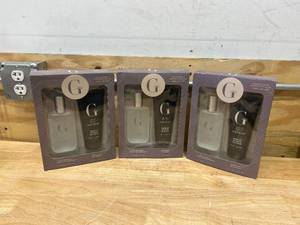 lot 35 image: GEAU Lot of 3- Mens Cologne and Shower Gel Sets