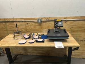 lot 37 image: VEVOR Multifunctional Digital Heat Press Machine