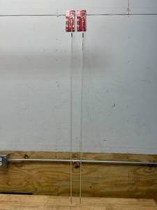 lot 23 image: MILWAUKEE Lot of 2-  5 ft. High Flex Fiberglass Fish Stick