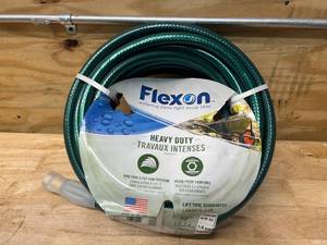 lot 26 image: FLEXON Premium 58 in. Dia x 50 ft. Water Hose