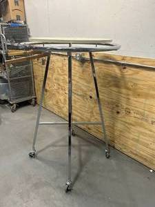 lot 51 image: Clothes Rack Display on Casters