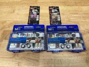 lot 63 image: Lot of 2 All Purpose Dremel Kits with Extras