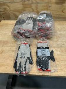 lot 82 image: G-TEK Lot of 2 Packs of- Nanotech Fiber  Blended Shell with Black Neofoam Coated Palm Gloves- Size Small (12 pairs per pack)