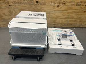 lot 7 image: MIDEA 8,000 BTU U-Shaped Inverter Window Air Conditioner Wi-Fi, 9X Quieter, Over 35% Energy Savings ENERGY STAR MOST EFFICIENT