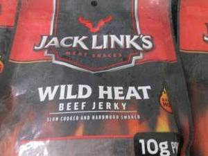 6- 3.25  oz Pks Jack Links Wild Hea...