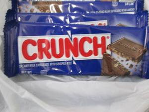 12- 1.55 oz Crunch Bars...