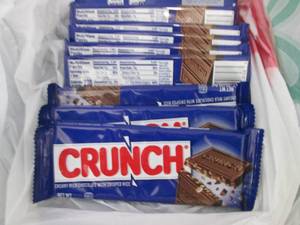 12- 1.55 oz Crunch Bars...