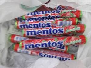 12 pks Mentos...