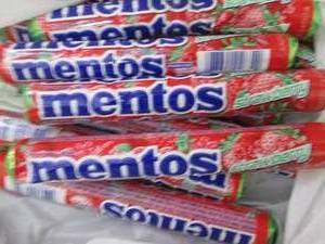 12 pks Mentos...