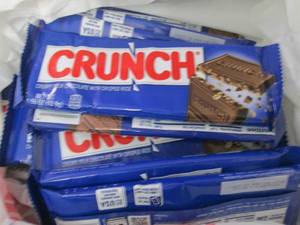 12- 1.55 oz Crunch Bars...