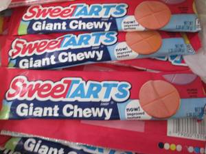 12 Giant Chewy Sweet Tarts...