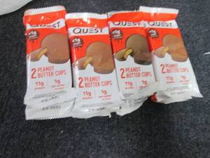 12 Quest Peanut Butter Cups...