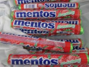 12 pks Mentos...