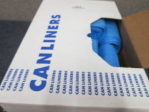 Case of 250 Blue 20-30 Gallon Trash...