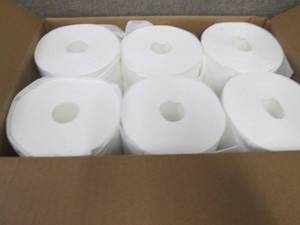Case of 6 250 ct Rolls Spunlace Wet...