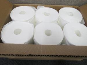 Case of 6 250 ct Rolls Spunlace Wet...