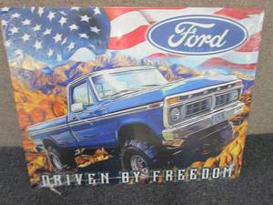 Metal Ford Sign 16x12.5 inches...