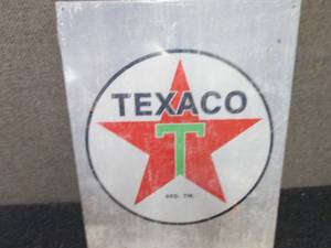 Metal Texaco Sign 16x12.5 inches...