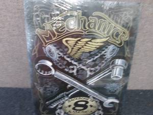 Metal Mechanics Sign 16x12.5 inches...