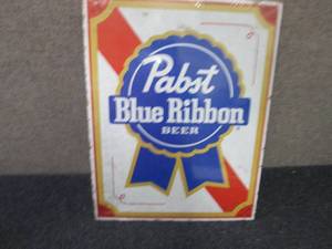 Metal Pabst Sign 16x12.5 inches...