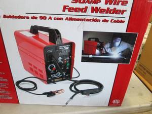 Vaper 90-Amp Wire-Feed Welder Kit o...