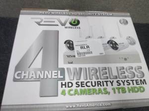 LB- Revo 4-Channel NVR 1TB Surveill...
