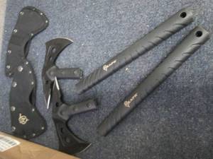 2 BrokenTac Hawk Axes...