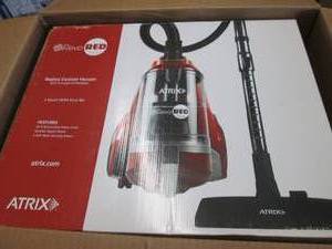 Atrix Revo Red Bagless HEPA 120V Ca...