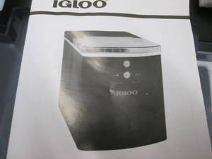 Igloo 33-Lb. Ice Maker - Black open...