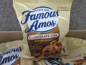 Case of 42-2 oz Pouches Famous Amos...