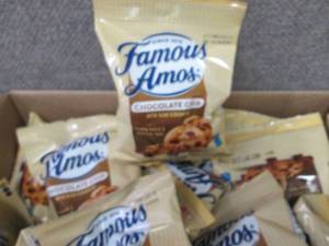 Case of 42-2 oz Pouches Famous Amos...