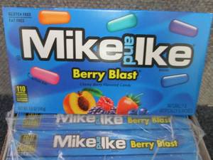 12- 5 oz Boxes Mike & Ike Berry Bla...