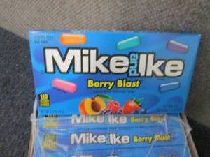 12- 5 oz Boxes Mike & Ike Berry Bla...