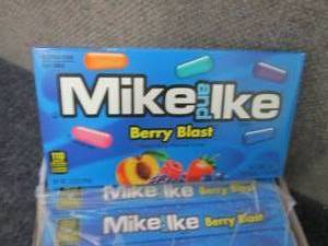 12- 5 oz Boxes Mike & Ike Berry Bla...