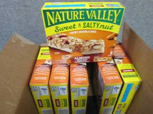 6- 6 pks Nature Valley Sweet & Salt...
