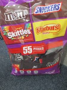 55 piece Bag of Assorted Candies...