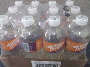 12- 24 oz Bottles Propel Lemon Blac...