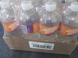 12- 24 oz Bottles Propel Lemon Blac...