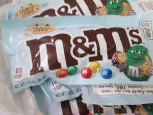 12- 1.35 oz pks M&Ms Crunchy Cooki...