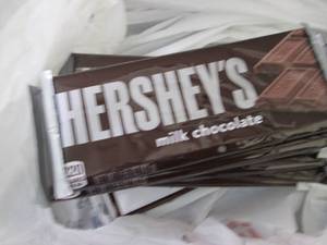 12- 1.55 oz Hersheys Bars...