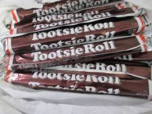 12- 2.5 oz Tootsie Rolls...